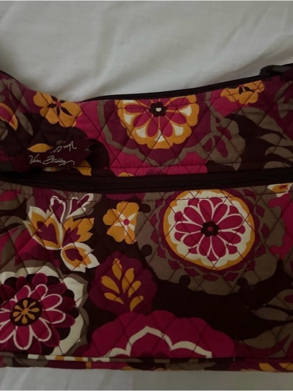Vera Bradley Retired Floral Autumn Purse - Picture 2 of 4